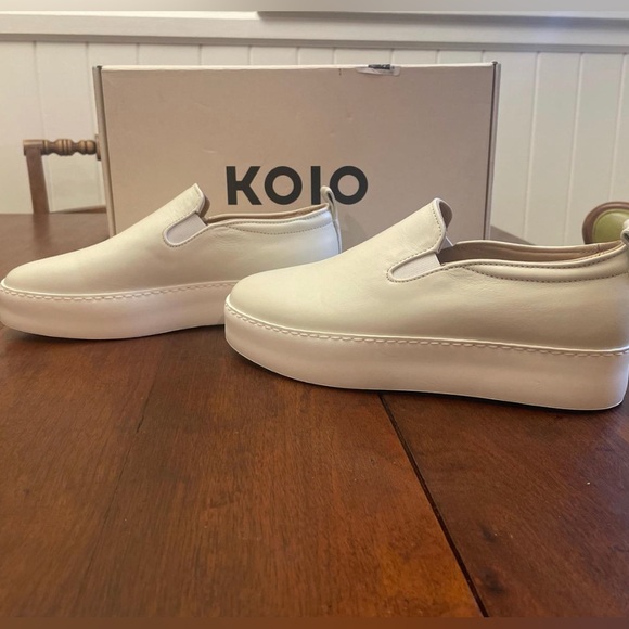 Brand new with box Koio platform sneakers. - Picture 1 of 5